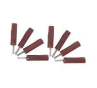 Warmhm Kit Meules Abrasives à Lamelles Grains avec Tige Ponceuse à Tambour Cylindrique pour Ponçage Rotatif et Polissage Accessoires de Ponçage pour Outils Électriques