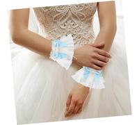 Warmhm Lace Wrist Elastic Floral Hand Sleeves Lightweight Decorative Faux Sleeves For Women Wedding Halloween Tea Party
