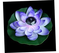 Warmhm Lanterne Exterieur Solaire Fleur De Lotus Flottante Lampe Solaire Exterieur Lampes Lotus Lumineuse Lanterne à Forme De à Souhait Colorée De Rivière