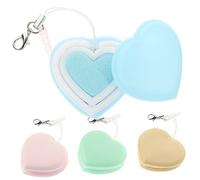Warmhm Lingettes Nettoyantes pour Écrans de Cœur Lot de 4 Chiffons Électroniques Portable pour Lunettes et Téléphones Accessoire Pratique