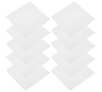 Warmhm Lot de 10 Patchs de Réparation Adhésifs en TPU Transparent 7X7 CM Kit de Réparation pour Produits Gonflables Matelas Pneumatique et Piscine Patch Robuste Résistant à la Chaleur