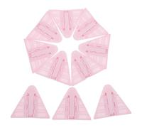 Warmhm Lot de 10 Serrures de Porte Coulissante pour Garçon et Filles, Verrous de Sécurité Auto-adhésifs sans Perçage, Protection pour Armoires et Fenêtres, Coloris Rose, Sécurisation