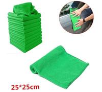 Warmhm Lot De 16 Serviettes Carrées En Microfibre Super Absorbantes 25x25 Cm Pour Bébé, Ultra Douces, Couleurs Vert Et Violet, Pour Voyage Et Soins Quotidiens