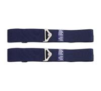 Warmhm Lot de 2 Sangles de Bagages Élastiques Réglables S Taille Bleu Marine Boucles Métalliques Robustes Ceintures de Fixation pour Valises Accessoires de Voyage Sécurisés et