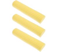 Warmhm Lot de 3 Têtes de Balai Éponge Absorbante Jaunes 28 CM Recharge de Balai en Mousse pour Serpillière Remplacement pour Nettoyage Sols Carrelage Marbre et Bois