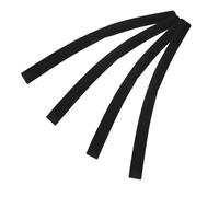 Warmhm Lot De 4 Housses De Poignées De Poussette En Mousse Épaisse Noire, Manchon De Protection Anti-dérapant, Accessoire Pratique Pour Poussettes Et Landaus, Confortable Et Résistant