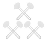 Warmhm Lot de 6 Presses à Tubes Métalliques 9x2,5 Cm, Outil de Compression Multifonction pour Dentifrice, Colle et Cosmétiques en Pâte, Distributeur Précis Anti-gaspillage, Usage Salle