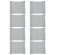 Warmhm Lot de 8 set de Inserts Rembourrés Gris 145 X 115 CM pour Paquet Photo Séparateurs Universels Modulables pour Protection et Organisation du Matériel Photo en Déplacement