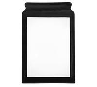 Warmhm Loupe de Lecture pour Seniors A4 Ultra-Mince Lentille Grossissante X3 en PVC Loupe Pleine Page Portable Légère pour Lecture de Livres et Journaux