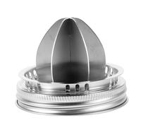 Warmhm Manuel Inox avec Poignée Ergonomique Extraction de Jus de Citron et Orange Facile à Nettoyer pour Usage Domestique et Professionnel