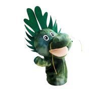 Warmhm Marionnette à Main Dragon en Peluche en Tissu et Coton PP, Jouet Éducatif pour Garçon et Filles, Améliore Les Émotions Familiales, pour Anniversaire ou Fête