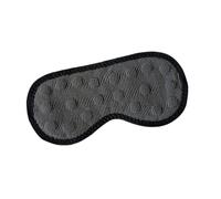 Warmhm Masque de Sommeil Magnétique Noir Bandeau de Protection Ajustable Masque Yeux Opaque Confortable Cache-Œil Magnétique pour Détente et Sommeil en Voyage
