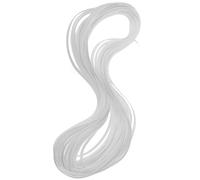 Warmhm Matériel de Réparation en Rotin Plastique PE Blanc pour Chaise | Mobilier, Emballage et Projet Diy, Matière Tressée pour Banc, Table et Armoire