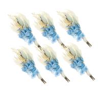 Warmhm Mini Bouquets Fleurs Séchées Naturelles Style Bohème Décoration Éternelle pour Vase Maison Bureau Mariage