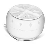 Warmhm Mini Machine Turbine Ultrasonique Portable avec USB pour Linge Délicat pour Maison Voyage Camping Appartement et Énergie et Nettoyage