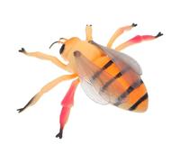 Warmhm Modèle Abeille Géante Caoutchouc Insecte Educatif pour Garçons et Filles Observation Nature et Projets Scolaires
