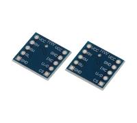 Warmhm Module de Potentiomètre Numérique X9c104 Léger et Portable 2pcs en Polymère Résistance 100k Ohm pour Réglage D'équilibre de Pont