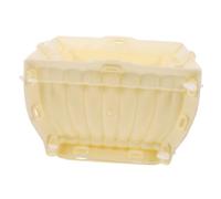 Warmhm Moule à Pot De Fleurs Plastique pour Bricolage Et Loisirs Créatifs Moule Réutilisable pour Béton Ciment pour Pots De Plantes Et Décorations Extérieures