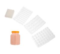 Warmhm Moule Mini Briques Construction DIY Kit avec Poudre Rouge pour Table Sable Micro Paysage Accessoires Artisanat