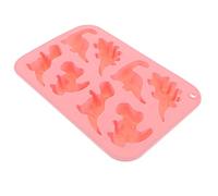 Warmhm Moule Silicone Dinosaure Non Adhérent pour Chocolat et Gâteau Moule Pâtisserie Cavités et Facile à Démouler pour Desserts Maison et