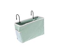 Warmhm Organisateur Suspendu En Feutrine Pour Chevet De Lit Avec Poche En Maille Polyester Pour Chambre Étudiant Ou Voiture Bleu