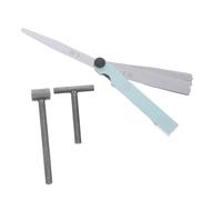 Warmhm Outil de Réglage de Soupape Clé T Métal Robuste avec Jauge Épaisseur de Précision pour Mesure de Jeu de Soupape et Entretien Moteur
