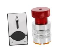 Warmhm Ouvre-boîtier De Montre Rouge, Outil Horloger Précis Multifonction, Extracteur Lunette Résistant, Usage Professionnel, Compact Et Portable pour Réparation Montre