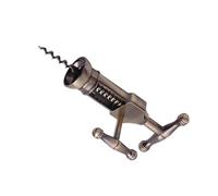 Warmhm Ouvre Bouteille Vin Multifonction Alliage de Zinc Vintage Tire Bouchon Robuste avec Poignée Ergonomique pour Bouchon et Boîte Blanche