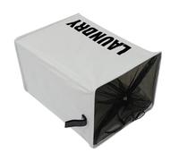 Warmhm Panier à Linge Pliable Avec Couvercle Et Roulettes Conteneur De Rangement Pour Vêtements Articles Divers