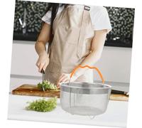 Warmhm Panier Vapeur Acier Inoxydable pour Autocuiseur Passoire Drainante Polyvalente pour Fruits et Légumes et Facile à Nettoyer Accessoire de Cuisine Pratique