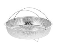 Warmhm Panier Vapeur Acier Inoxydable pour Cuisine Support de Cuisson Multi Usage et Ventilé pour Légumes Fruits de Mer Riz et Viande Adapté Maison et Restaurant