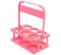 Warmhm Panière à Bière Pliante Portable Plastique Avec Poignée Support De Transport Pour Bouteilles De Bière Vin Rangement Pratique Et Léger Pour Vos Sorties