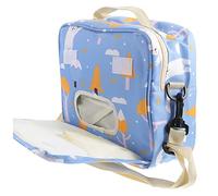 Warmhm Paquet à Bandoulière Grosse Capacité Paquet à Portable pour Bébé Organisateur de Poussette en 100% Polyester Accessoire pour et Voyage