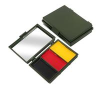 Warmhm Peinture Visage Style Drapeau Allemand pour Supporters de Football 2 Boîtes Application Lisse et Facile à Laver Peinture Corps en Plastique et Graisse pour Matchs et Fêtes
