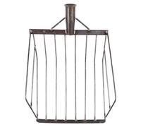 Warmhm Pelle à Maïs Robuste en Acier à Haute Teneur en Carbone pour Récolte des Épis de Maïs Jardins et Terres Agricoles Argenté