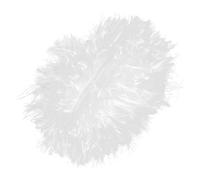 Warmhm Perruque Vieil Homme pour Garçon Fille Costume Accessoire de Déguisement pour Fête Coiffure Blanche pour Halloween et Événements Cosplay