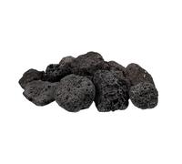Warmhm Pierre Volcanique Noire 300g, pour Aquarium Décoration Naturelle | Structure Poreuse Légère, Roche Naturelle sans Bords Rugueux, pour Succulentes et Terrariums