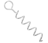 Warmhm Piquet d'attache pour Chien en Métal Robuste Poignée Piquet Spiral pour Extérieur Au Sol Solide Camping Jardinage Usage pour Chiens De Taille Moyenne à Grosse