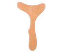 Warmhm Planche De Massage Gua Sha En Bois Naturel, Outil De Grattage Corporel Portable, Masseur Musculaire Compact Pour Stimulation Méridienne, Massage Quotidien, Détente Et Bien-être Corps Complet