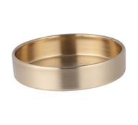 Warmhm Plateau Style pour Bijoux Rangement Décoratif Rond Organiseur Compact pour Bagues et Objets Finition et Vintage