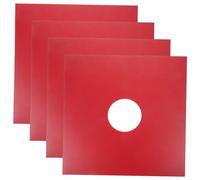 Warmhm Pochettes Extérieures pour Disques Vinyle 12 Pouces en Papier 4 Pcs