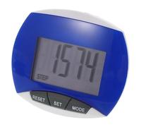 Warmhm Podomètre Précis Électronique, Compteur de Pas Marche, Abs Bleu, Portable et Léger, Comptage Précis des Pas, Gestion Santé, pour Activités Extérieures et Entraînement