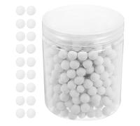 Warmhm Poids à Tarte Réutilisable en Céramique Blanc, Billes de Cuisson Rondes 9-10 Mm pour Pâtisserie DIY et Cuisson à Blanc Four