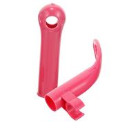 Warmhm Poignées de Balai et Accessoires de Nettoyage Plastique Remplacement Pratique pour Balais et Outils Ménagers Compatible avec Différentes Configurations Couleur Rouge Fruit avec