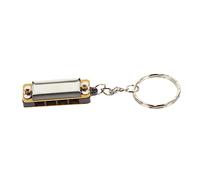 Warmhm Porte Clés Harmonica Tons Mini Pendentif à pour Clés et Sacs Accessoire Musical Portable