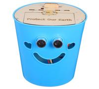 Warmhm Poubelle Intelligente DIY Kit avec Capteur Ultrasonique Automatique Ouverture Fermeture sans Contact pour Éducation et Expériences Scientifiques Innovante et Polyvalente pour