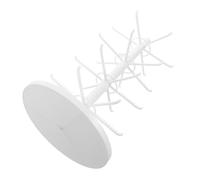 Warmhm Présentoir Boucles Oreilles Plastique Robuste Arbre Organisateur Bijoux Multi Niveaux pour Clés Bracelets et Colliers Support Polyvalent pour Maison et Boutique