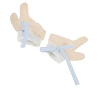 Warmhm Protège-doigts Anti-succion Pour Bébé Moufles Souple En Maille Respirante Bleu Protection Des Doigts Léchage Et Griffures Adaptation -né Pour Arrêt Succion