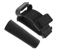 Warmhm Protège-main en Cuir PU Noir pour Cor Français, Protection Antidérapante Pratique, Accessoire Léger et Solide, Repose Coude pour Instrument de Musique