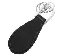 Warmhm Pu Chausse-pied Porte-clés Noir pour Chaussures de Voyage | Aide Rapide et Pratique, Protège la Surface, Léger et Multifonctionnel, pour Chaussures Décontractées